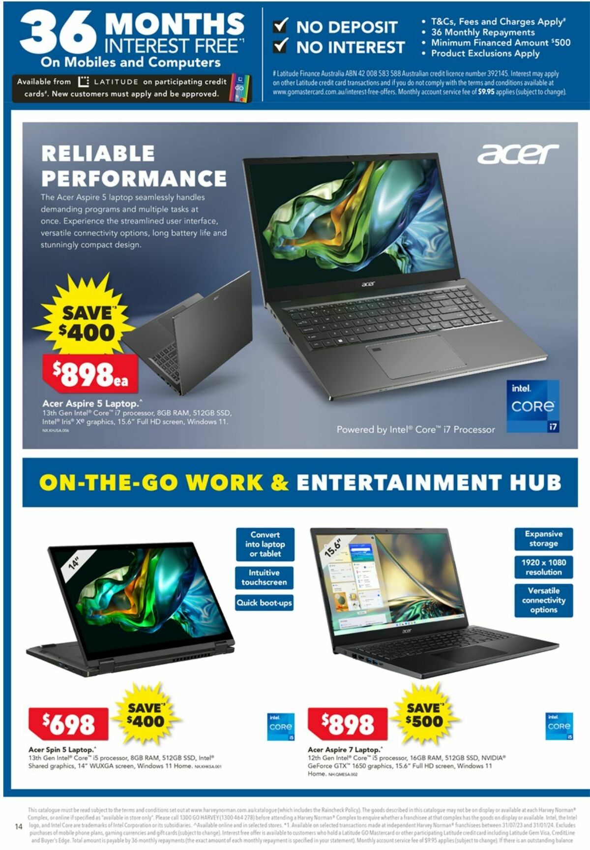 Harvey Norman Catalogues from 14 September