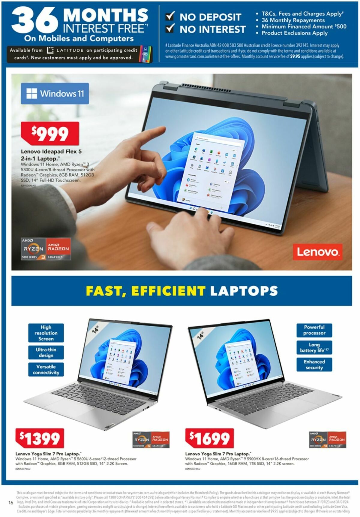 Harvey Norman Catalogues from 14 September