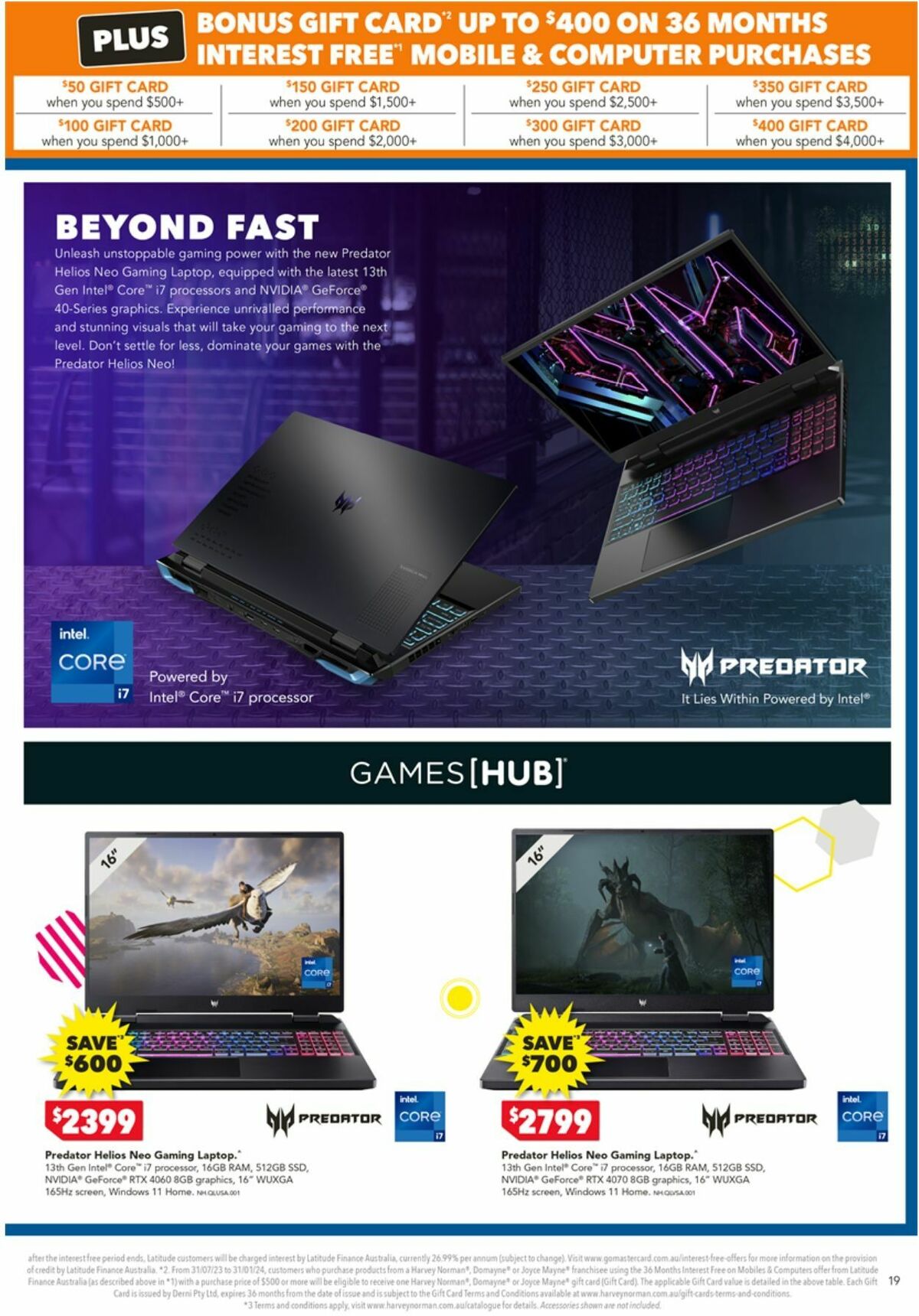 Harvey Norman Catalogues from 14 September