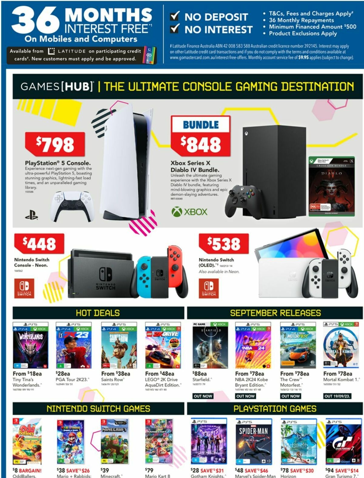 Harvey Norman Catalogues from 14 September