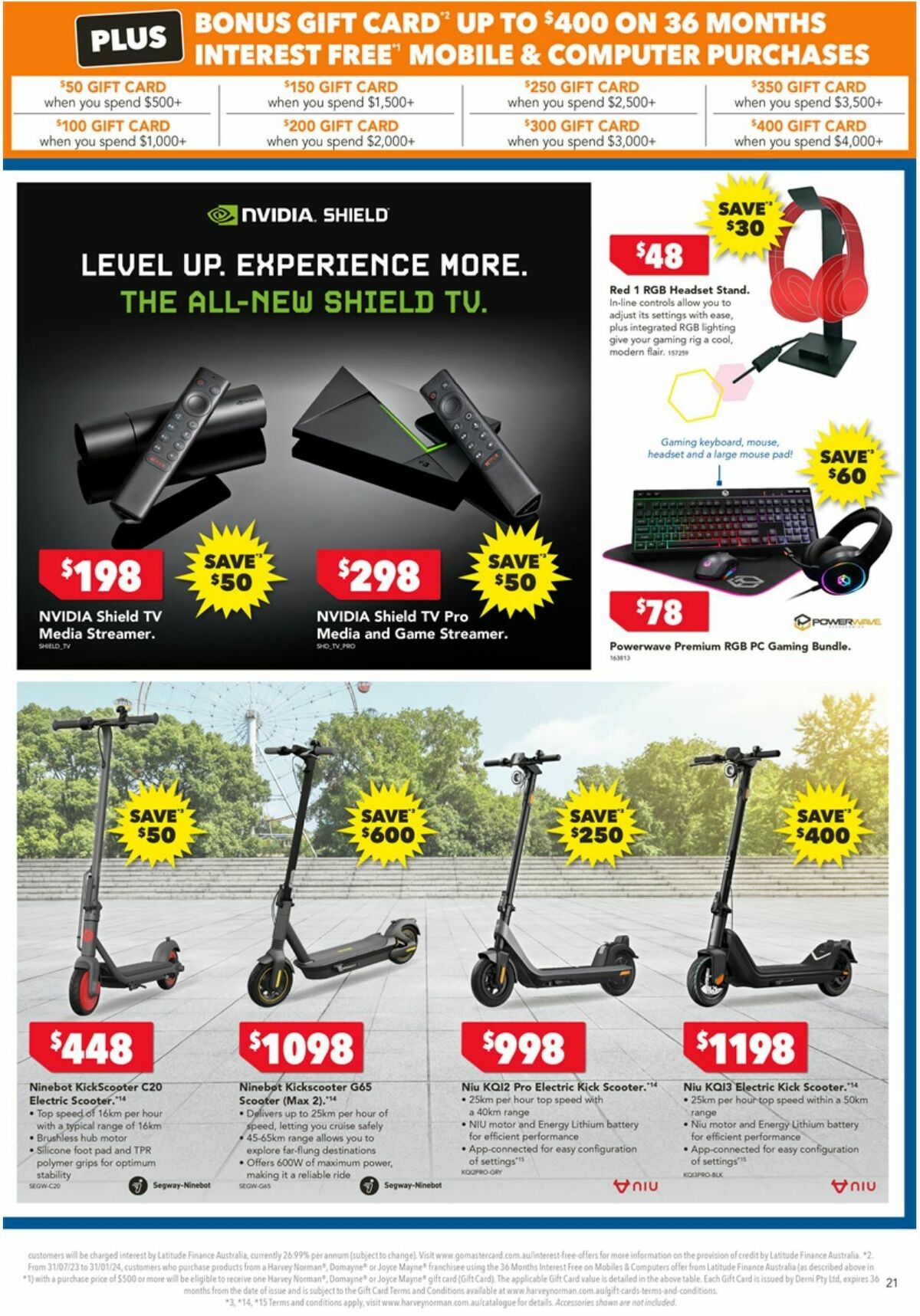 Harvey Norman Catalogues from 14 September