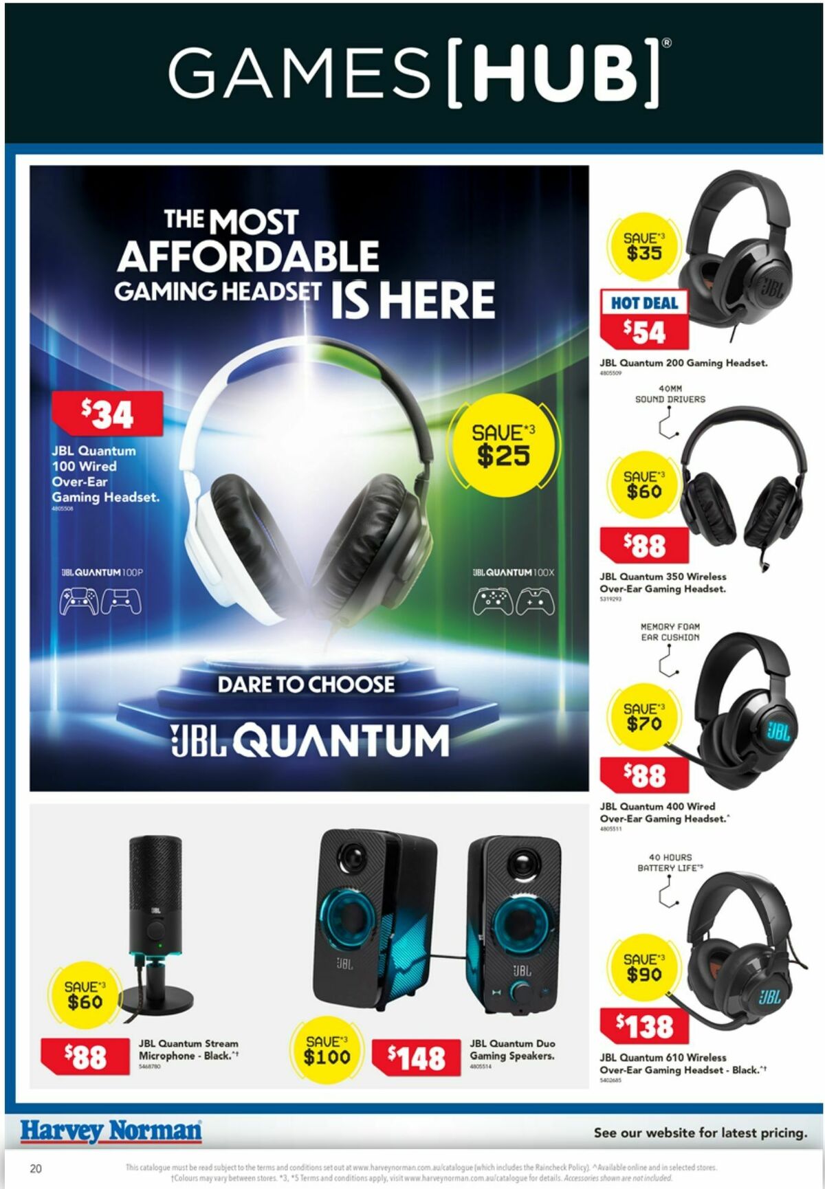 Harvey Norman Catalogues from 22 September