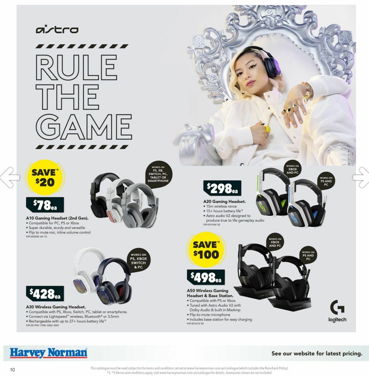 Harvey Norman Games Hub Catalogues from 20 October