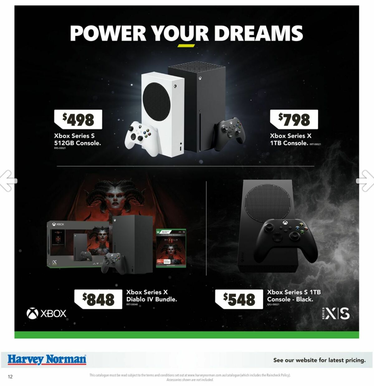 Harvey Norman Games Hub Catalogues from 20 October