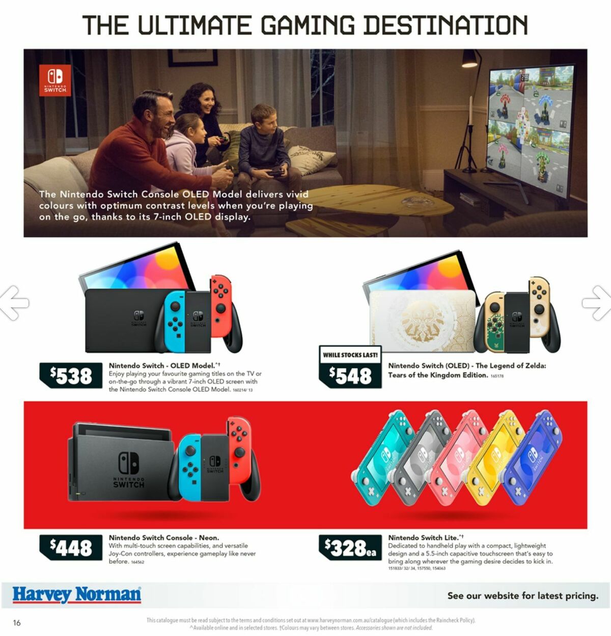 Harvey Norman Games Hub Catalogues from 20 October