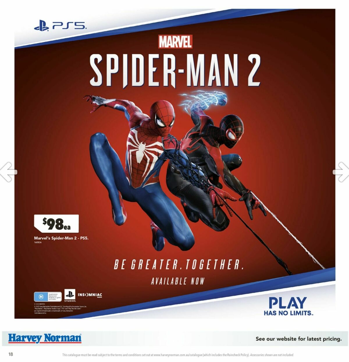 Harvey Norman Games Hub Catalogues from 20 October