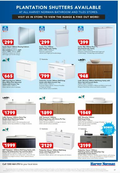 Harvey Norman Catalogues from 3 November