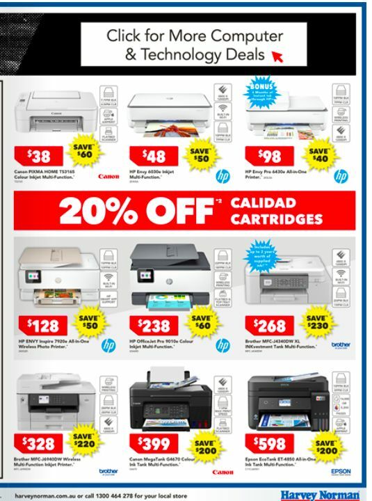 Harvey Norman Computers Black Friday Catalogues from 20 November