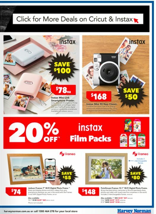 Harvey Norman Computers Black Friday Catalogues from 20 November