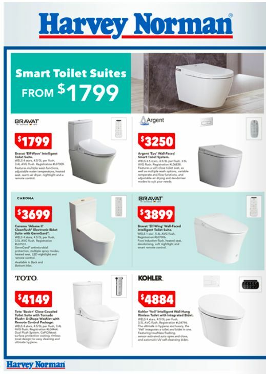 Harvey Norman Bathroom And Tiles Catalogues from 2 December