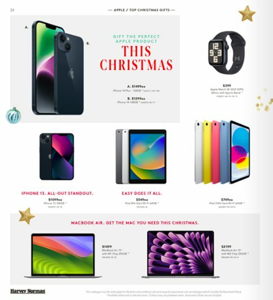 Harvey Norman Christmas Computers Catalogues from 1 December