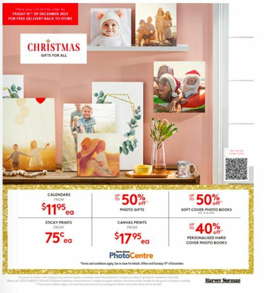 Harvey Norman Christmas Computers Catalogues from 1 December