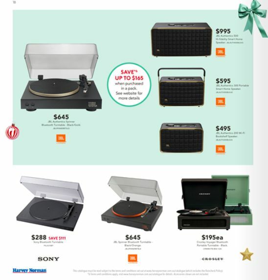 Harvey Norman Chrismas Gifts Catalogues from 11 December