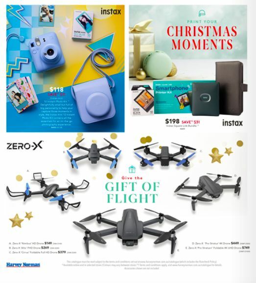 Harvey Norman Chrismas Gifts Catalogues from 11 December