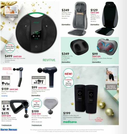 Harvey Norman Chrismas Gifts Catalogues from 11 December