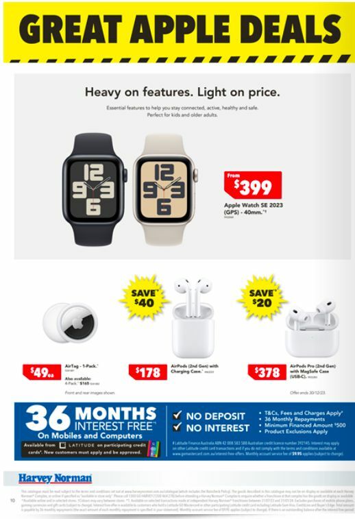 Harvey Norman Catalogues from 25 December