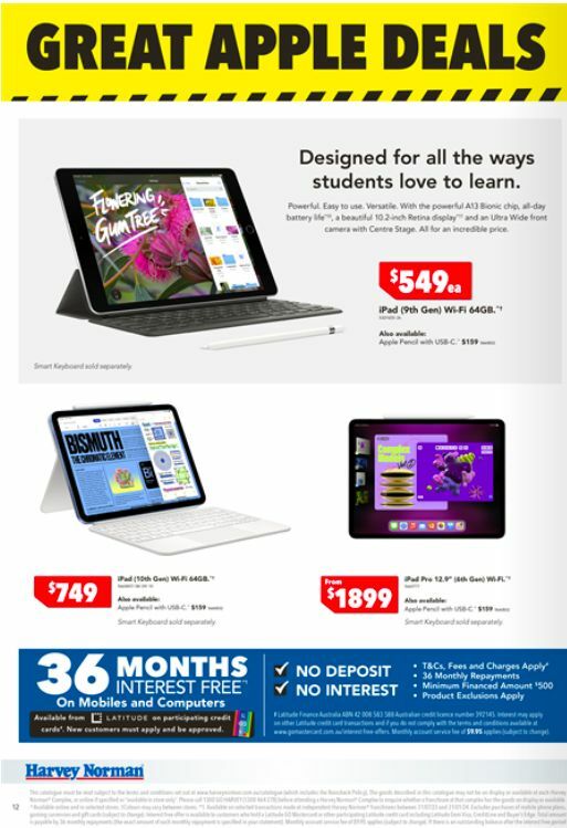 Harvey Norman Catalogues from 25 December