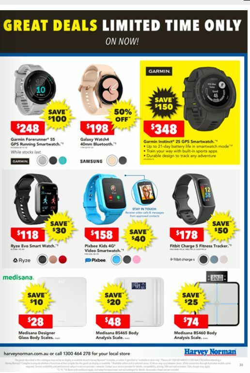 Harvey Norman Catalogues from 25 December