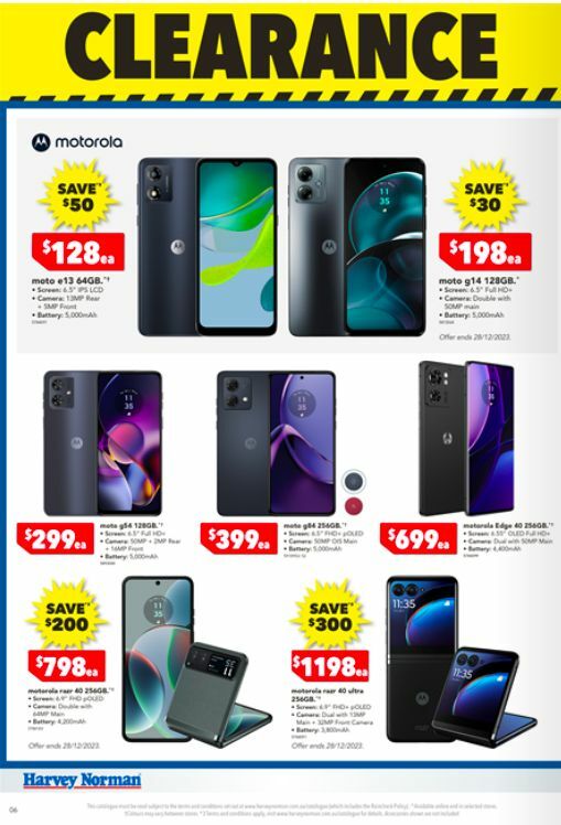 Harvey Norman Catalogues from 25 December