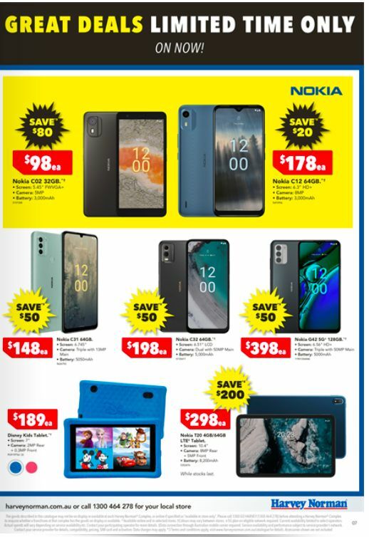 Harvey Norman Catalogues from 25 December