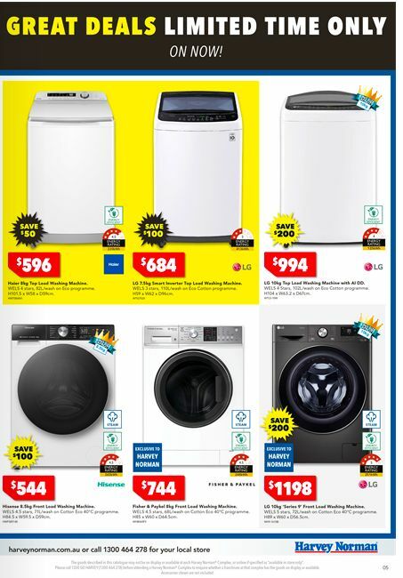 Harvey Norman Catalogues from 2 January