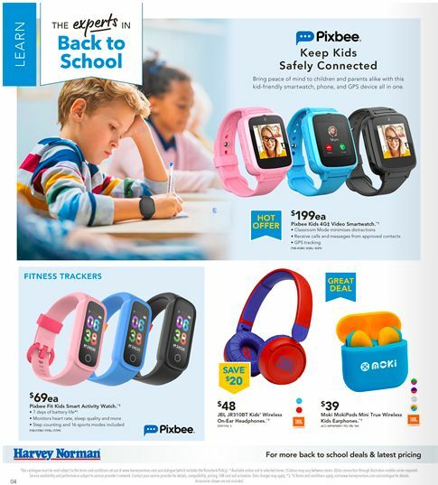 Harvey Norman Back to School Catalogues from 7 January