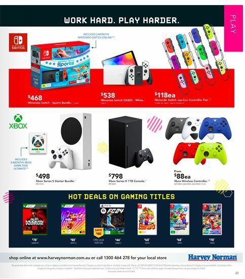 Harvey Norman Back to School Catalogues from 7 January