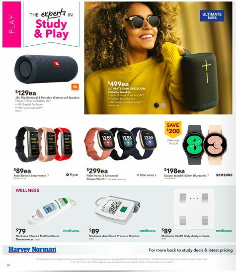 Harvey Norman Back to School Catalogues from 7 January