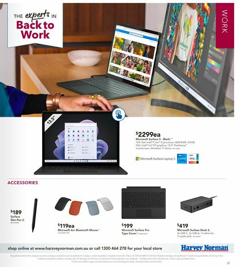 Harvey Norman Back to School Catalogues from 7 January