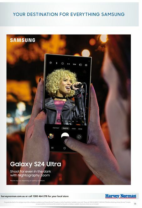 Harvey Norman Samsung Galaxy Launch Catalogues from 18 January