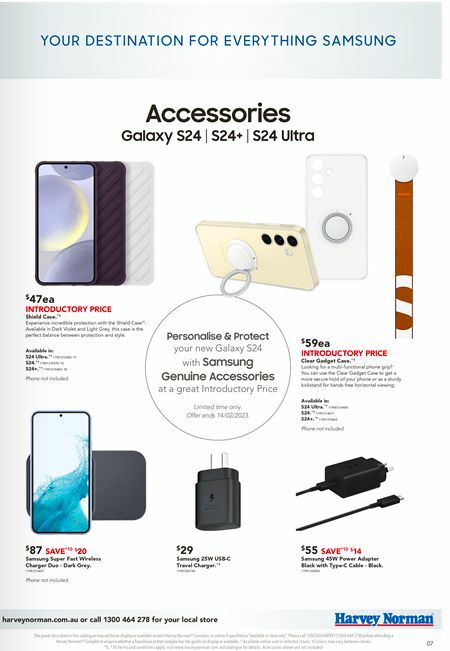 Harvey Norman Samsung Galaxy Launch Catalogues from 18 January