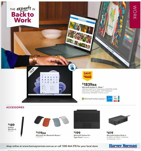 Harvey Norman Back to School Computers Catalogues from 23 January