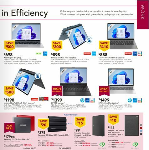 Harvey Norman Back to School Computers Catalogues from 23 January