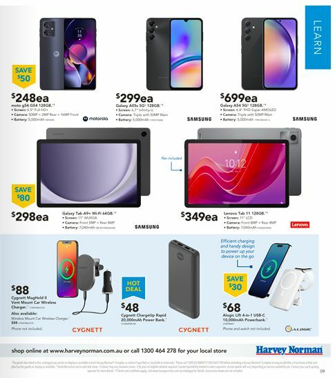 Harvey Norman Back to School Computers Catalogues from 23 January