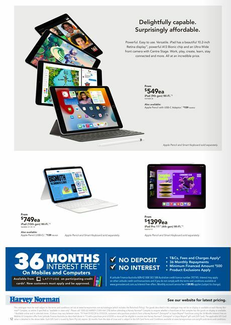 Harvey Norman Computers – Tech Essentials for Work & Play Catalogues from 9 February