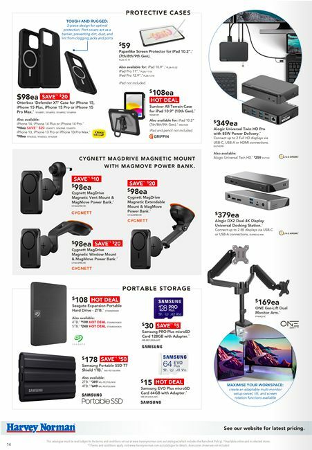 Harvey Norman Computers – Tech Essentials for Work & Play Catalogues from 9 February