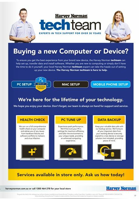 Harvey Norman Computers – Tech Essentials for Work & Play Catalogues from 9 February