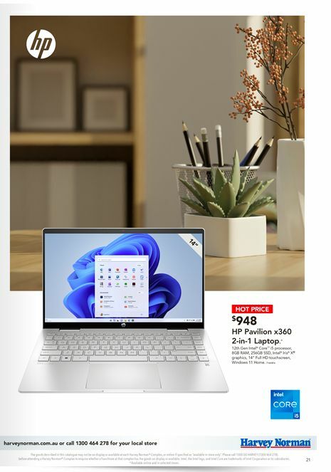 Harvey Norman Computers – Tech Essentials for Work & Play Catalogues from 9 February