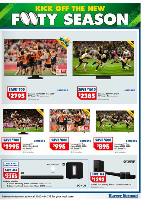 Harvey Norman Catalogues from 23 February