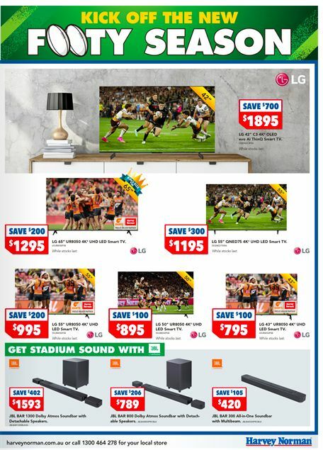 Harvey Norman Catalogues from 23 February