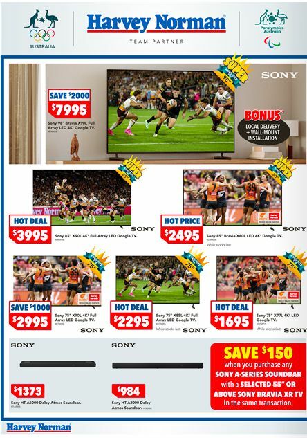 Harvey Norman Catalogues from 23 February