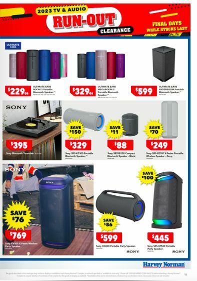 Harvey Norman Catalogues from 7 March