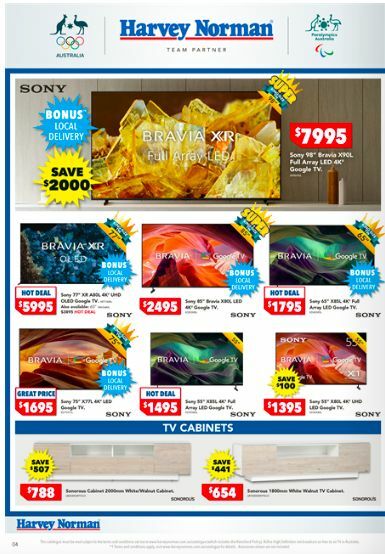 Harvey Norman Catalogues from 7 March