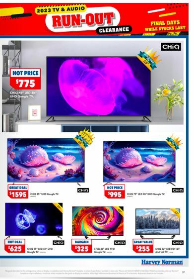 Harvey Norman Catalogues from 7 March