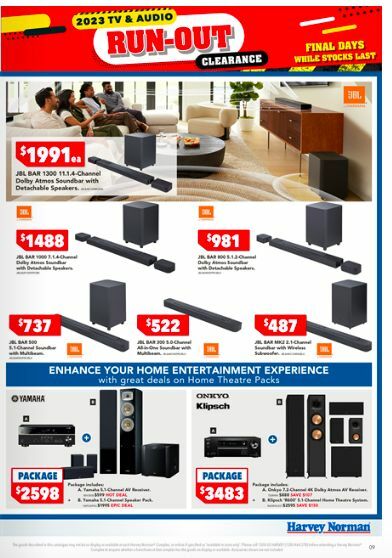 Harvey Norman Catalogues from 7 March