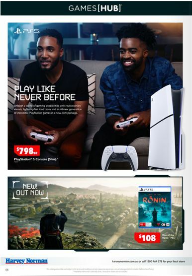 Harvey Norman April Gaming Catalogues from 6 April