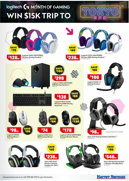 Harvey Norman April Gaming Catalogues from 6 April