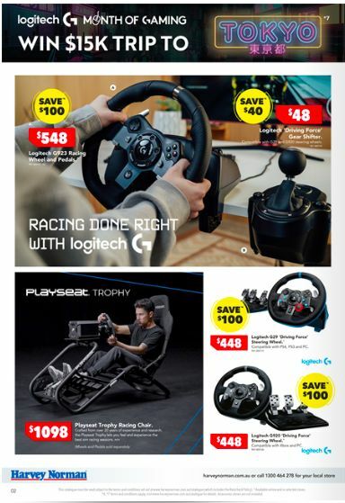 Harvey Norman April Gaming Catalogues from 6 April