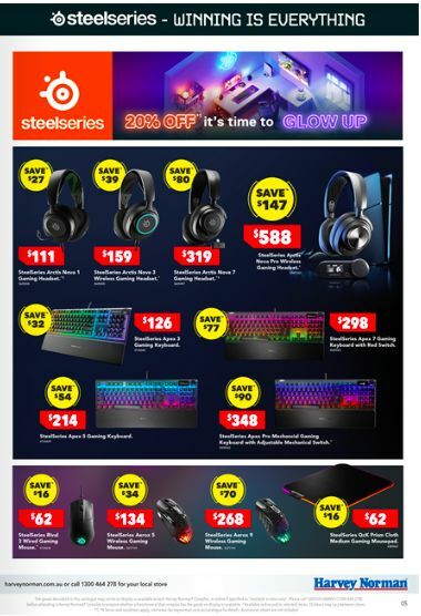 Harvey Norman April Gaming Catalogues from 6 April