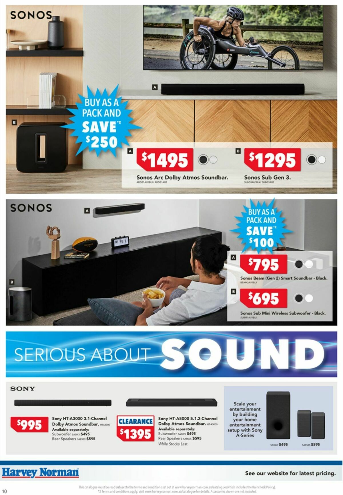 Harvey Norman Catalogues from 18 April